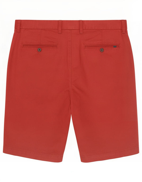 Marks & Spencer Mens Chino Shorts W36 Large Red Cotton