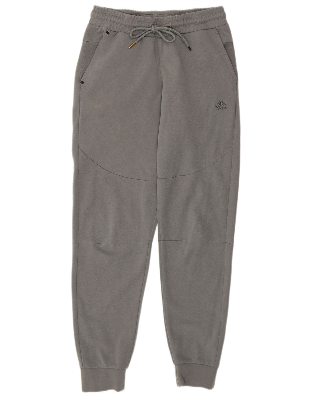 Kappa Mens Tracksuit Trousers Joggers Small  Grey Colourblock