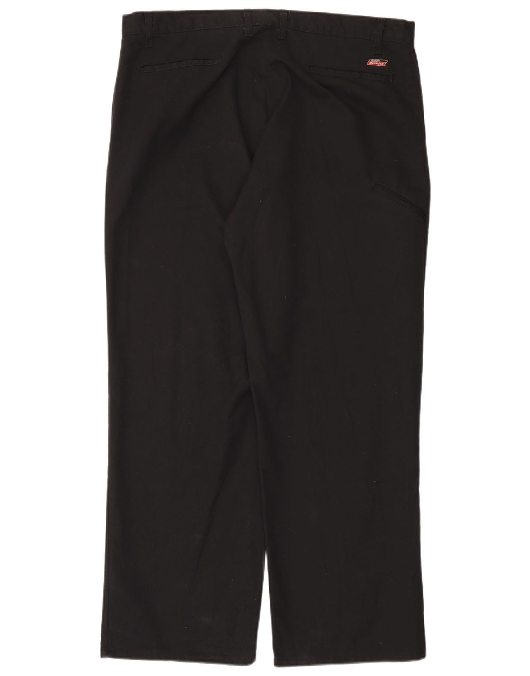 Dickies Mens Regular Chino Trousers W40 L32 Black Polyester