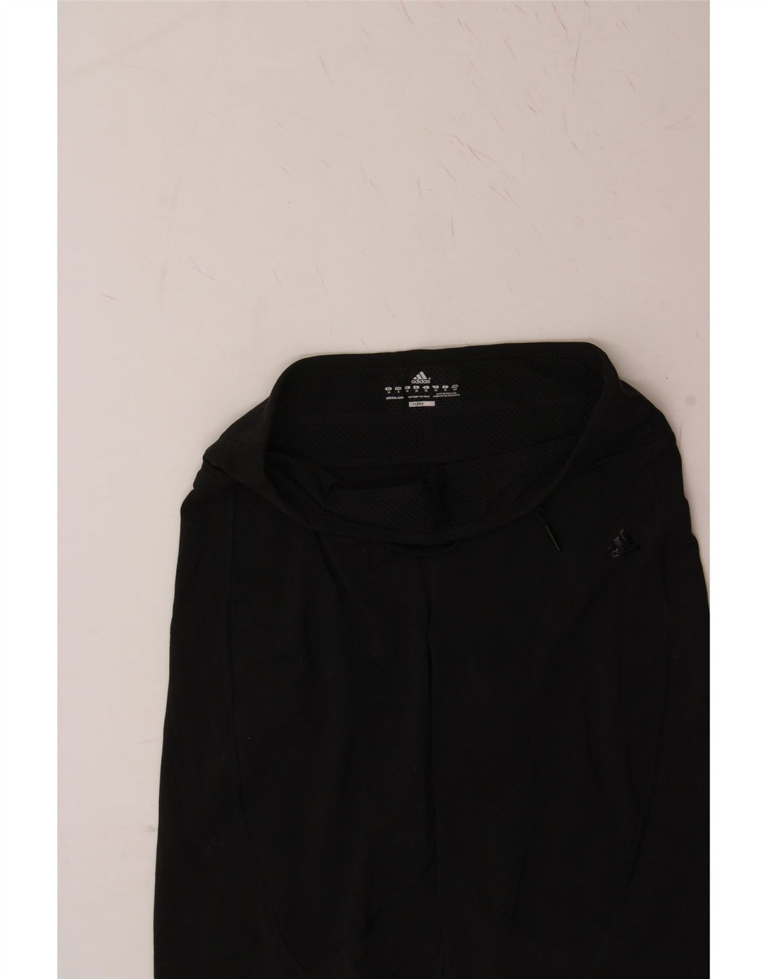 ADIDAS Womens Climalite Sport Shorts UK 10 Small Black Polyester Vintage Adidas and Second-Hand Adidas from Messina Hembry 