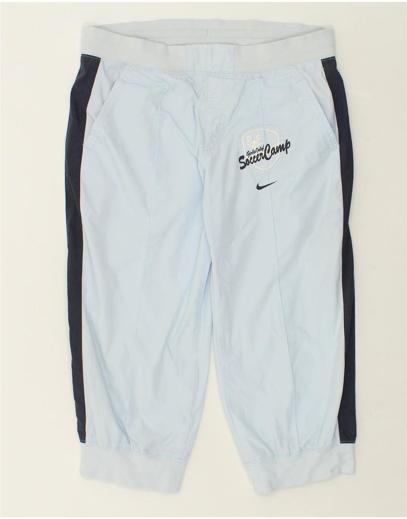 NIKE Boys Capri Tracksuit Trousers Joggers 13-14 Years XL  Blue | Vintage Nike | Thrift | Second-Hand Nike | Used Clothing | Messina Hembry 