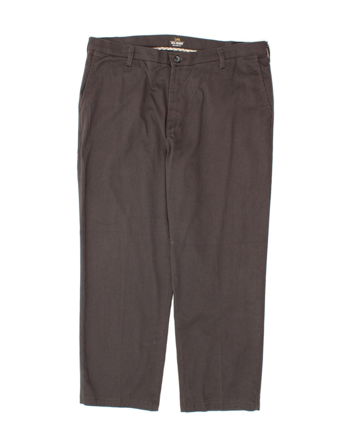 LEE Mens Relaxed Fit Chino Trousers W40 L30  Grey Cotton Vintage Lee and Second-Hand Lee from Messina Hembry 