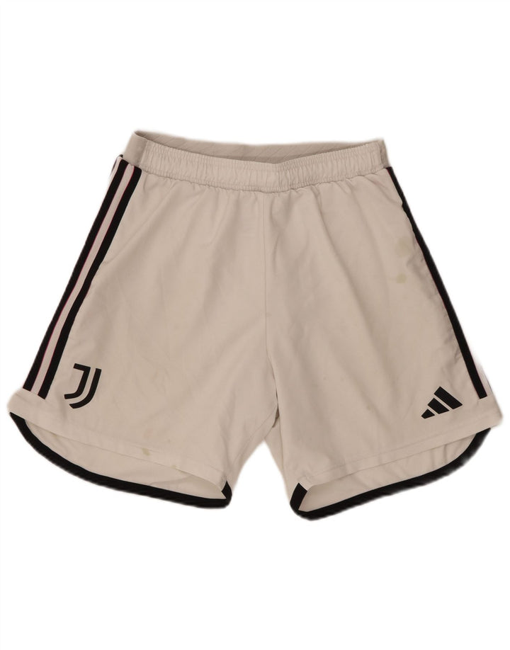 Adidas Mens Juventus Sport Shorts Medium White Polyester
