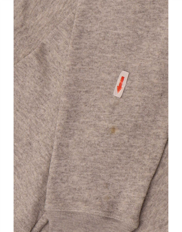 Fila Mens Graphic Sweatshirt Jumper XS Grey Flecked Cotton