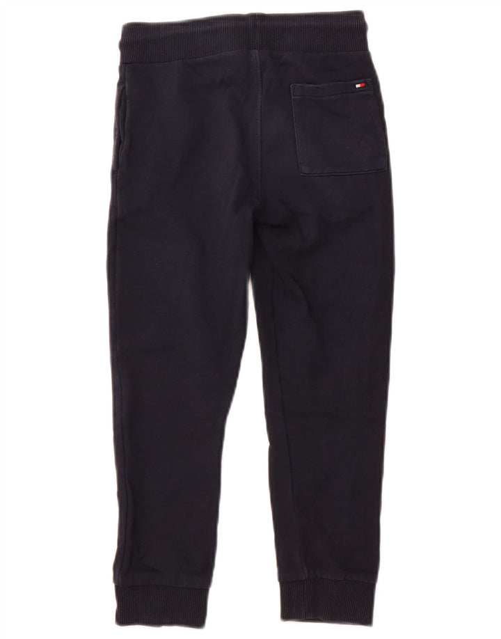 Tommy Hilfiger Boys Graphic Tracksuit Trousers Joggers 5-6 Years Navy Blue
