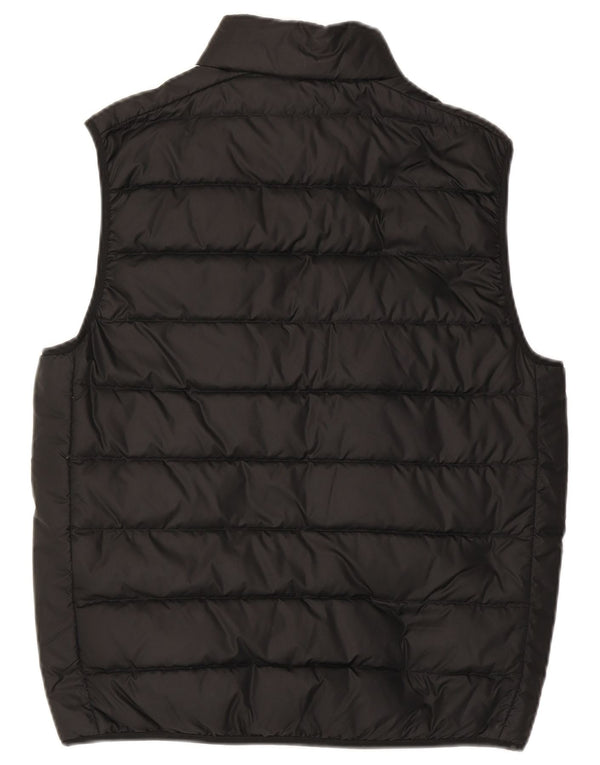 Adidas Mens Padded Gilet UK 38 Medium Black Polyester