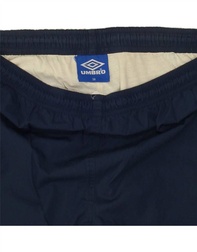 UMBRO Mens Tracksuit Trousers Joggers XL Navy Blue Polyester | Vintage Umbro | Thrift | Second-Hand Umbro | Used Clothing | Messina Hembry 