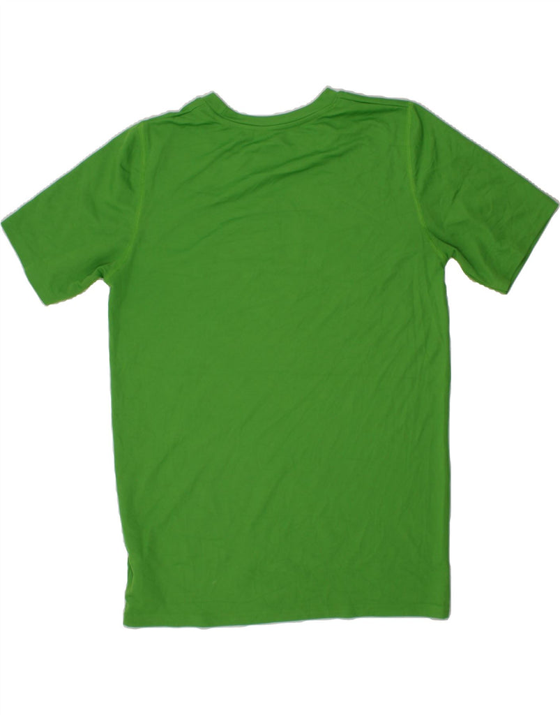 ADIDAS Boys Graphic T-Shirt Top 14-15 Years Large  Green Polyester Vintage Adidas and Second-Hand Adidas from Messina Hembry 