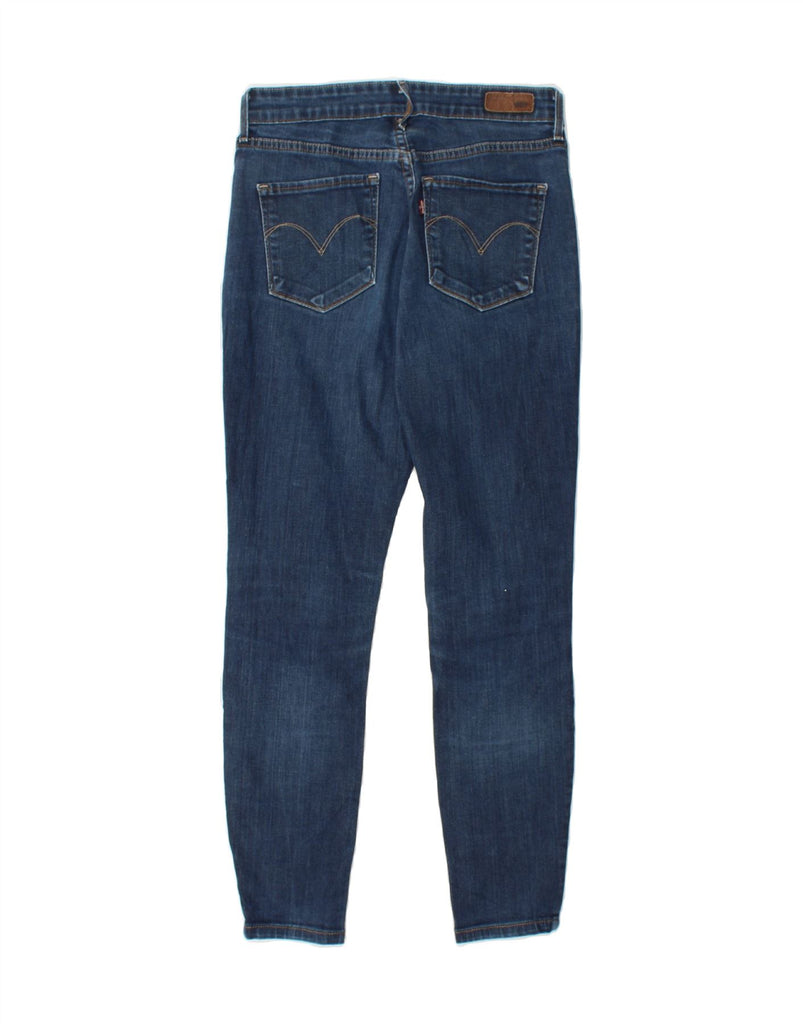 LEVI'S Womens Demi Curve Mid Rise Slim Jeans W28 L27 Blue Cotton Vintage Levi's and Second-Hand Levi's from Messina Hembry 