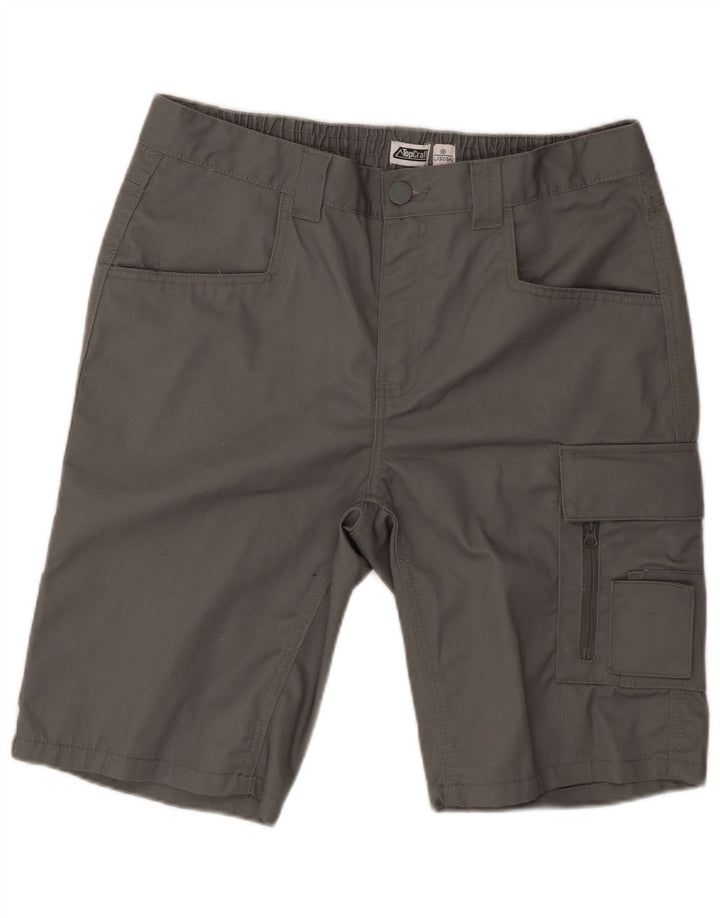 Vintage Mens Cargo Shorts IT 52/54 XL W38  Grey Polyester