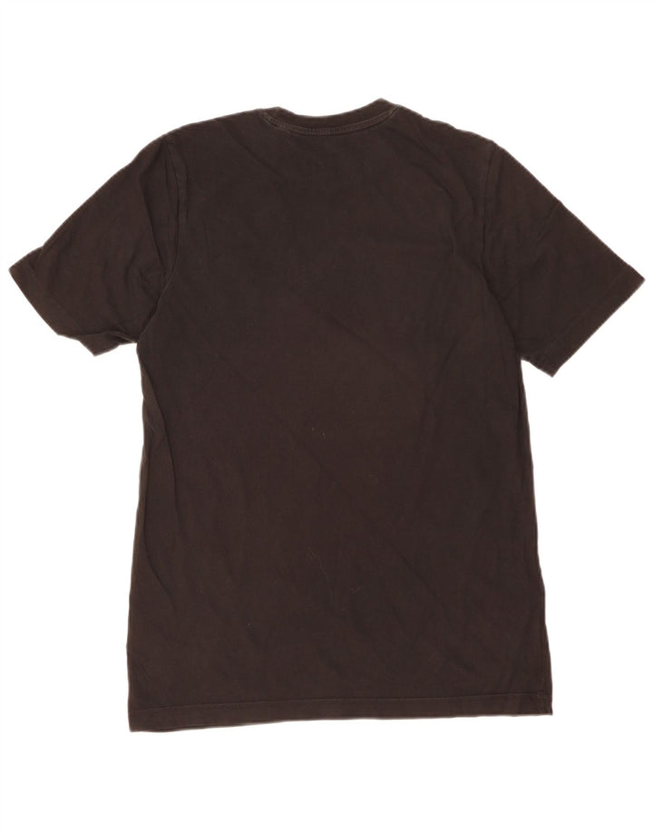 Adidas Mens Graphic T-Shirt Top Small Black Cotton