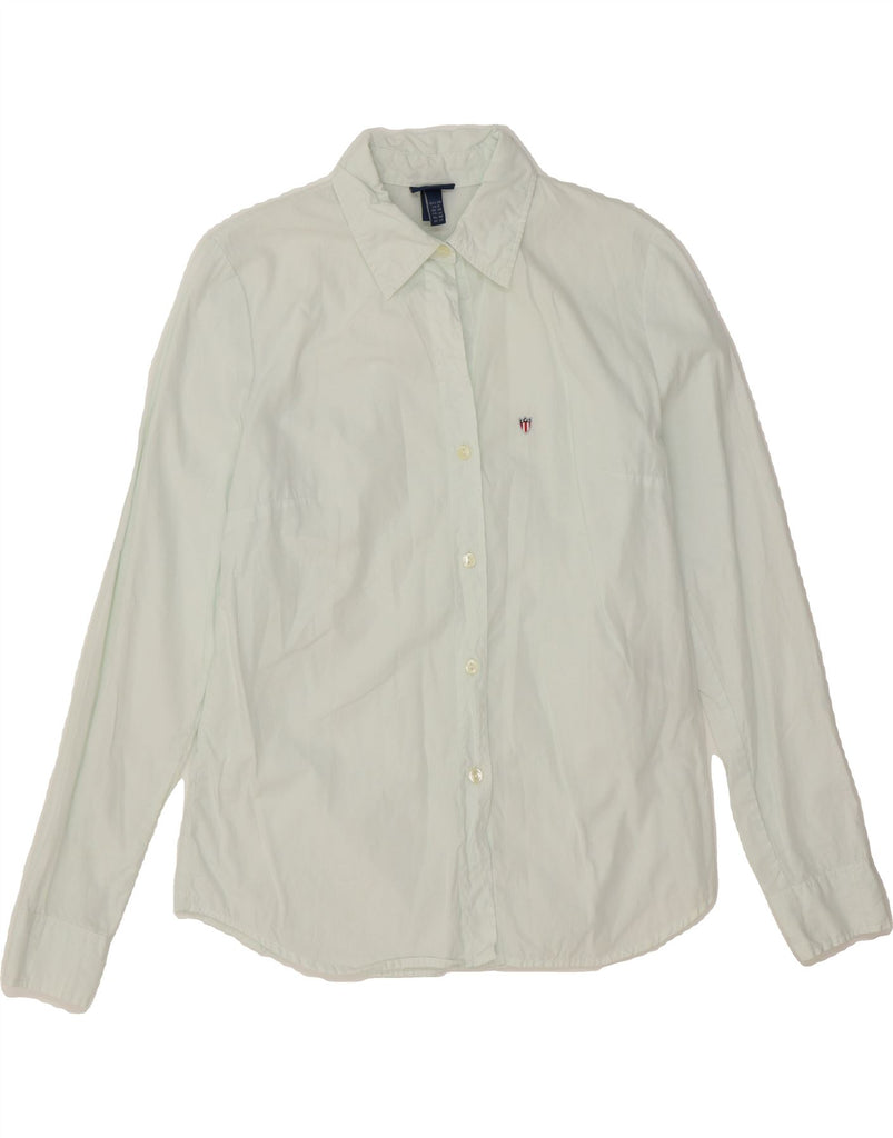 GANT Womens Shirt UK 12 Medium Green Cotton Vintage Gant and Second-Hand Gant from Messina Hembry 