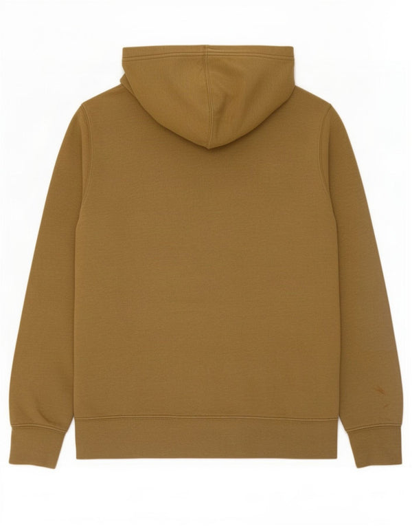 The North Face Mens Graphic Hoodie Jumper Medium Beige Cotton
