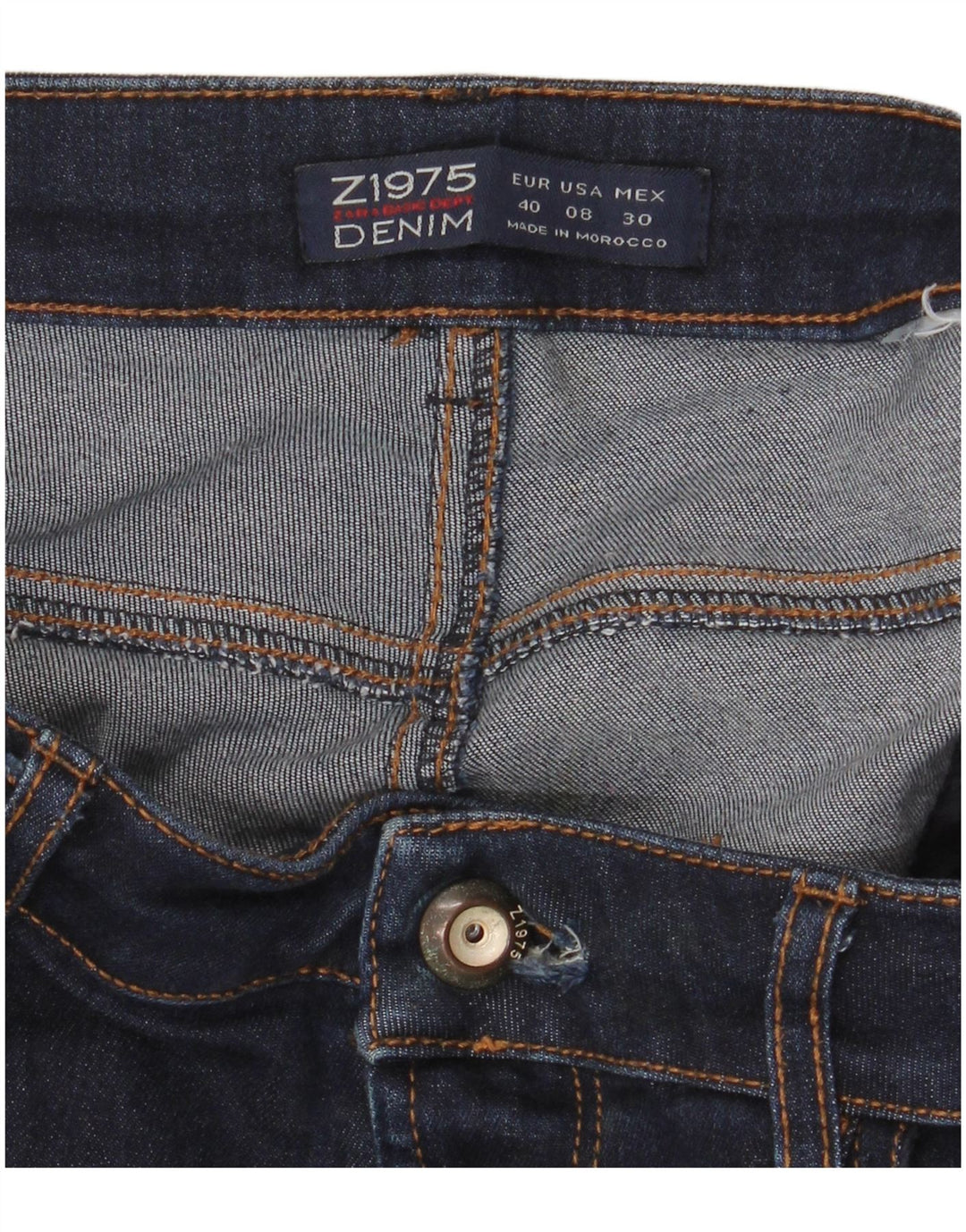 Zara Womens Flared Jeans EU 40 Medium W30 L32 Navy Blue
