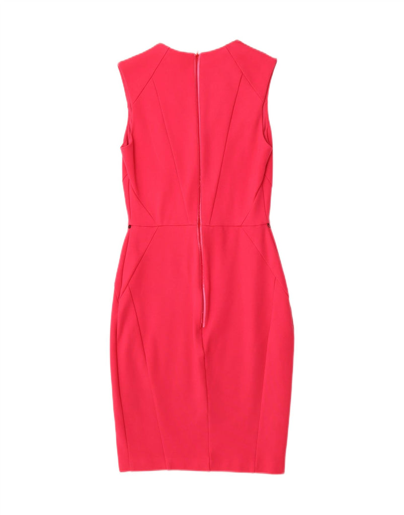 COAST Womens Sleeveless Bodycon Dress UK 8 Small Pink Viscose Vintage Coast and Second-Hand Coast from Messina Hembry 