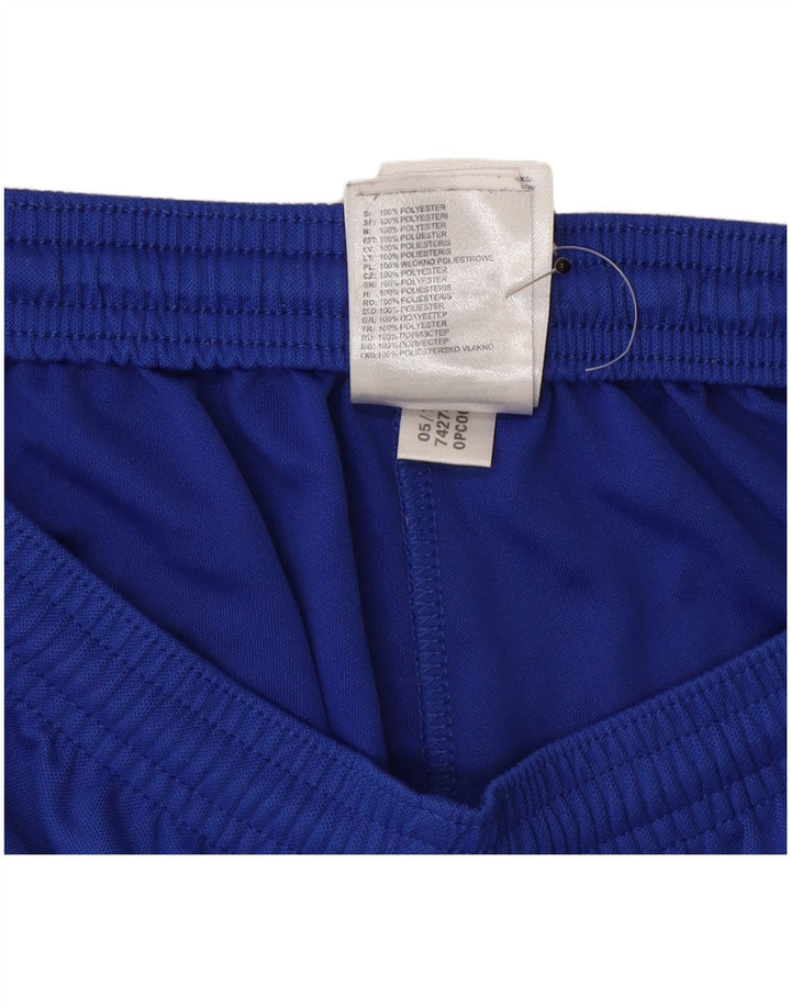 Adidas Mens Climalite Sport Shorts Small  Blue Polyester