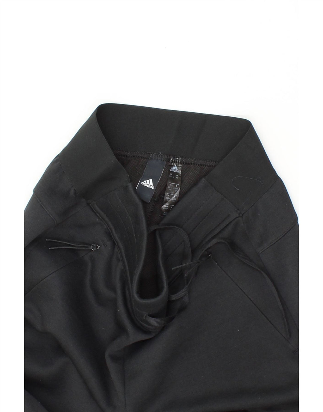 ADIDAS Womens Tracksuit Trousers UK 4/6 XS  Black Polyester Vintage Adidas and Second-Hand Adidas from Messina Hembry 