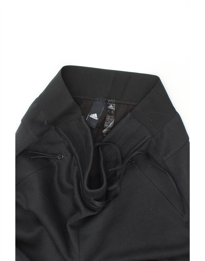 ADIDAS Womens Tracksuit Trousers UK 4/6 XS  Black Polyester Vintage Adidas and Second-Hand Adidas from Messina Hembry 