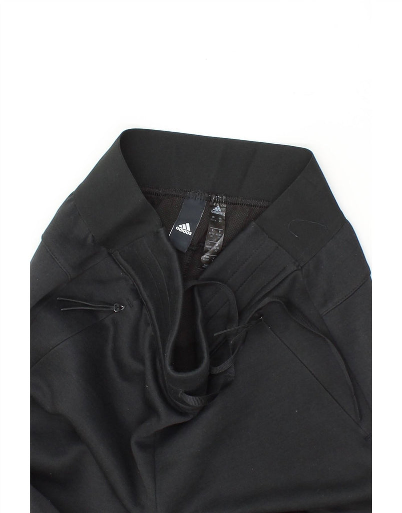 ADIDAS Womens Tracksuit Trousers UK 4/6 XS  Black Polyester Vintage Adidas and Second-Hand Adidas from Messina Hembry 