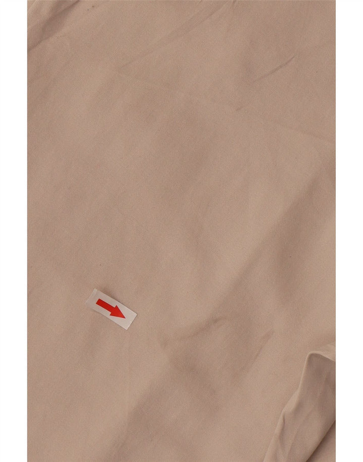 Lee Womens Relaxed Fit Casual Trousers US 8 Medium W30 L30 Beige Cotton