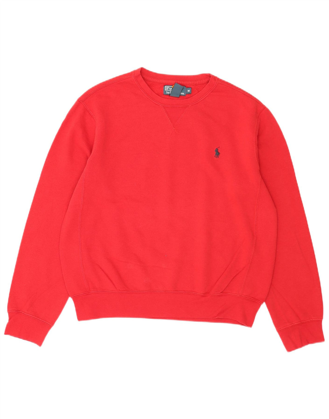 Polo Ralph Lauren Mens Sweatshirt Jumper Medium Red Cotton
