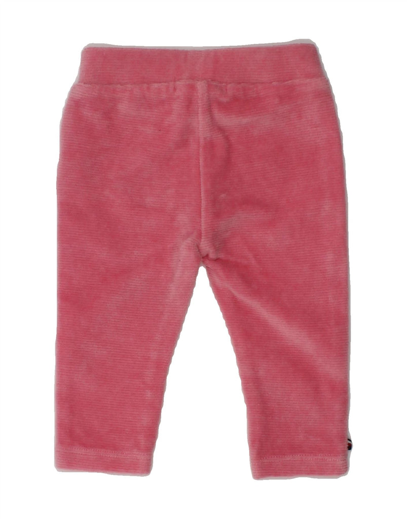 TOMMY HILFIGER Baby Girls Tracksuit Trousers 0-3 Months Pink Cotton | Vintage Tommy Hilfiger | Thrift | Second-Hand Tommy Hilfiger | Used Clothing | Messina Hembry 