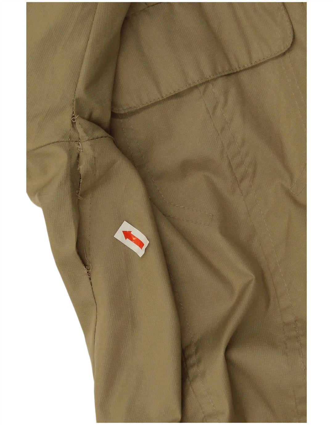 Brugi Womens Oversized Utility Jacket UK 10 Small Beige Polyester