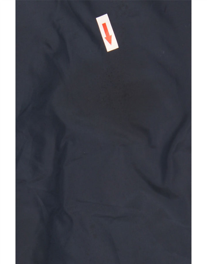 Zara Mens Windbreaker Jacket UK 42 XL Navy Blue Polyester