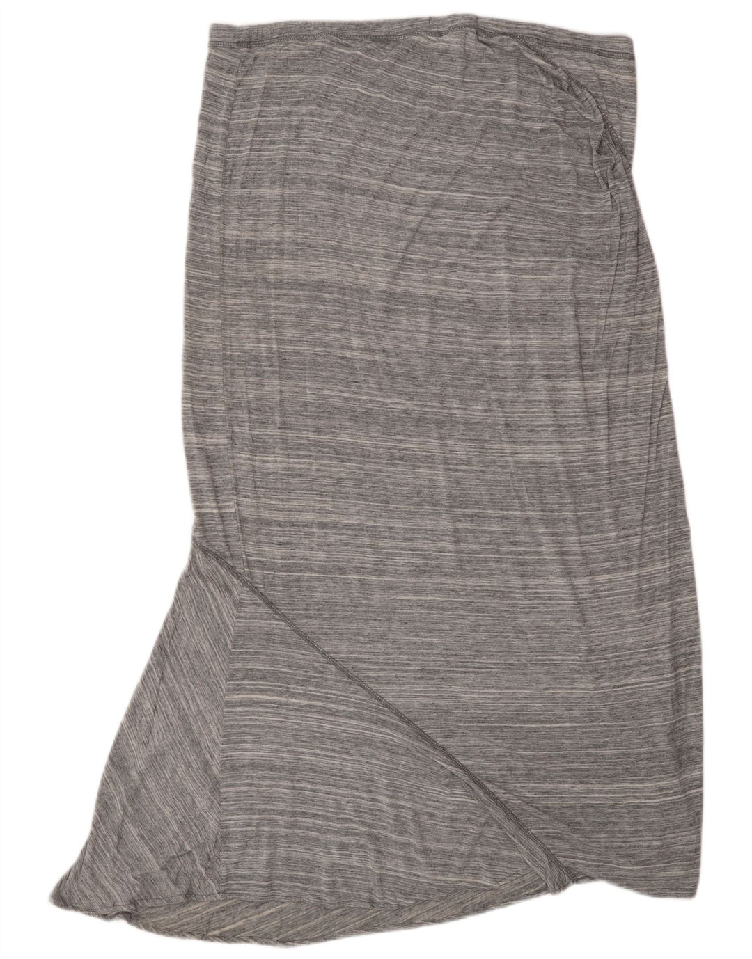 MOSSIMO Womens Maxi Skirt XL W38 Grey Pinstripe Rayon