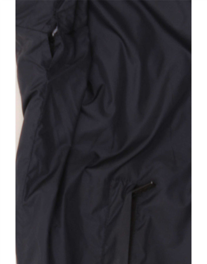 Mistral Mens Hooded Windbreaker Jacket UK 38 Medium Navy Blue Polyester