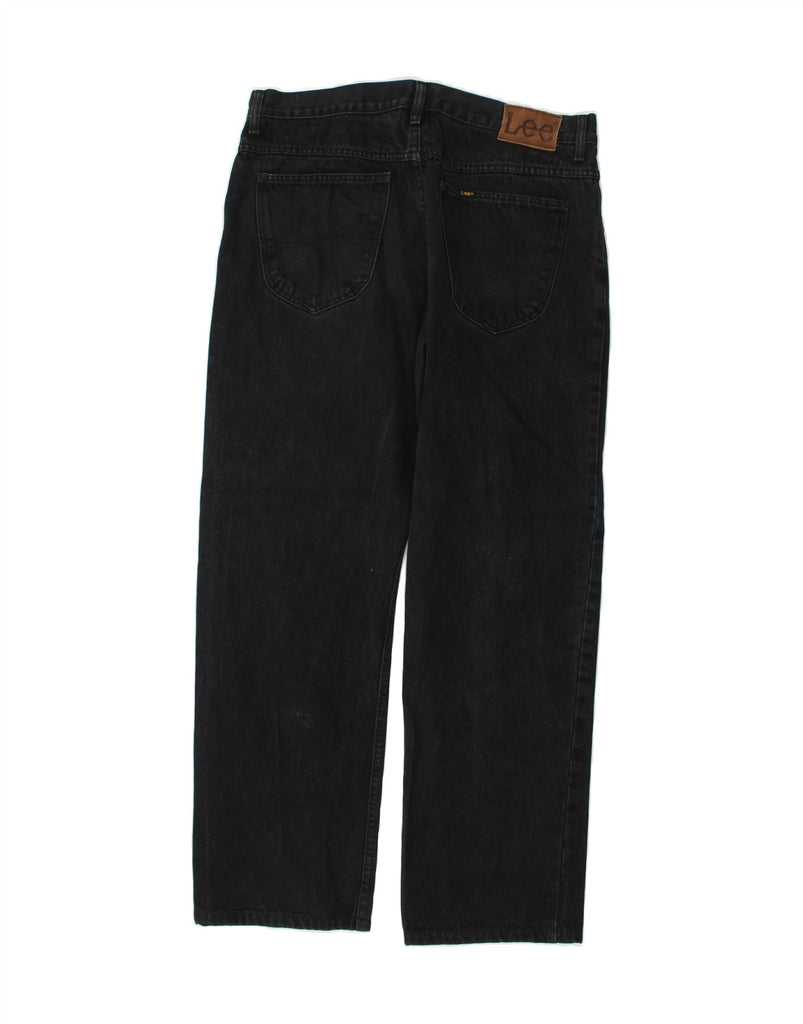 LEE Mens Straight Jeans W36 L30 Navy Blue | Vintage Lee | Thrift | Second-Hand Lee | Used Clothing | Messina Hembry 