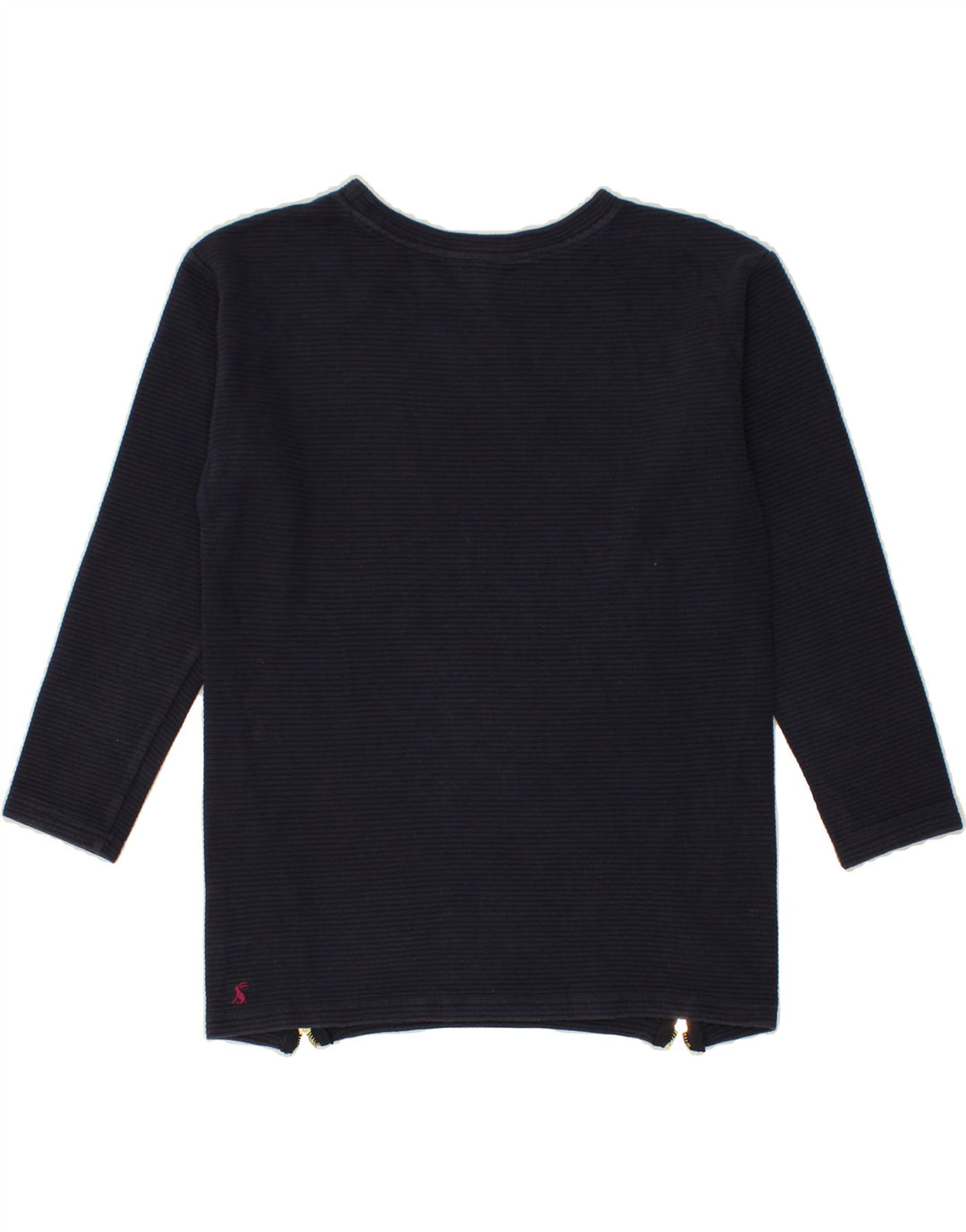 JOULES Womens Oversized Sweatshirt Jumper UK 10 Small Navy Blue Cotton Vintage Joules and Second-Hand Joules from Messina Hembry 