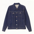 Vintage Boys Denim Jacket 14-15 Years Navy Blue Cotton