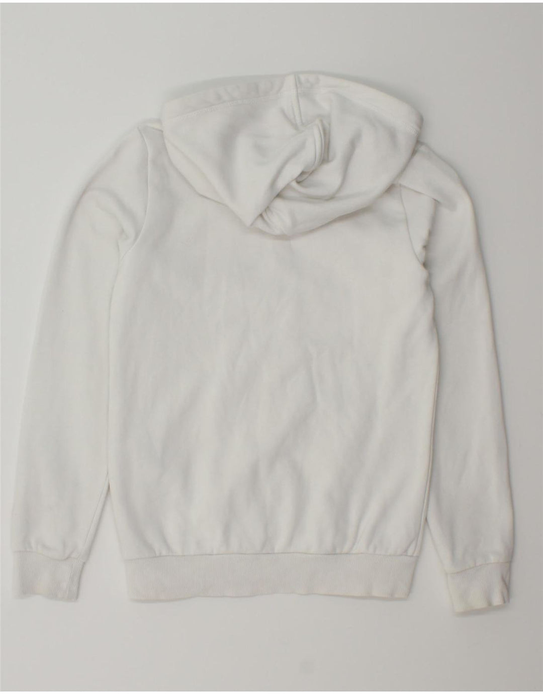 PUMA Boys Graphic Hoodie Jumper 11-12 Years  White Cotton Vintage Puma and Second-Hand Puma from Messina Hembry 