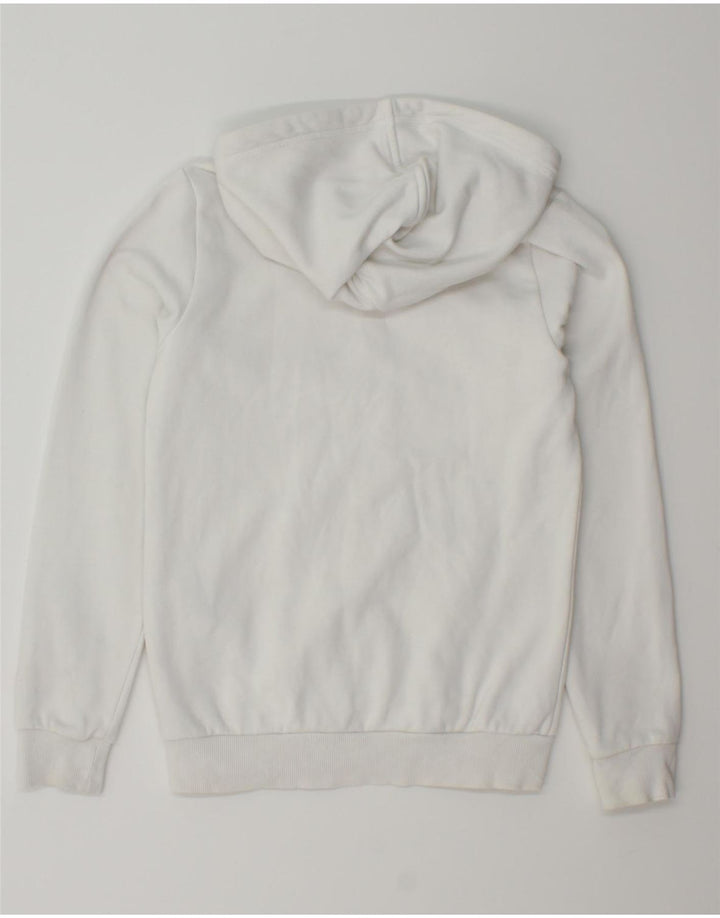 PUMA Boys Graphic Hoodie Jumper 11-12 Years  White Cotton Vintage Puma and Second-Hand Puma from Messina Hembry 