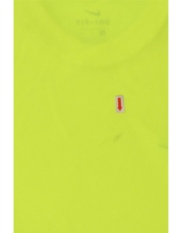 Nike Mens Dri Fit T-Shirt Top XL Green Polyester
