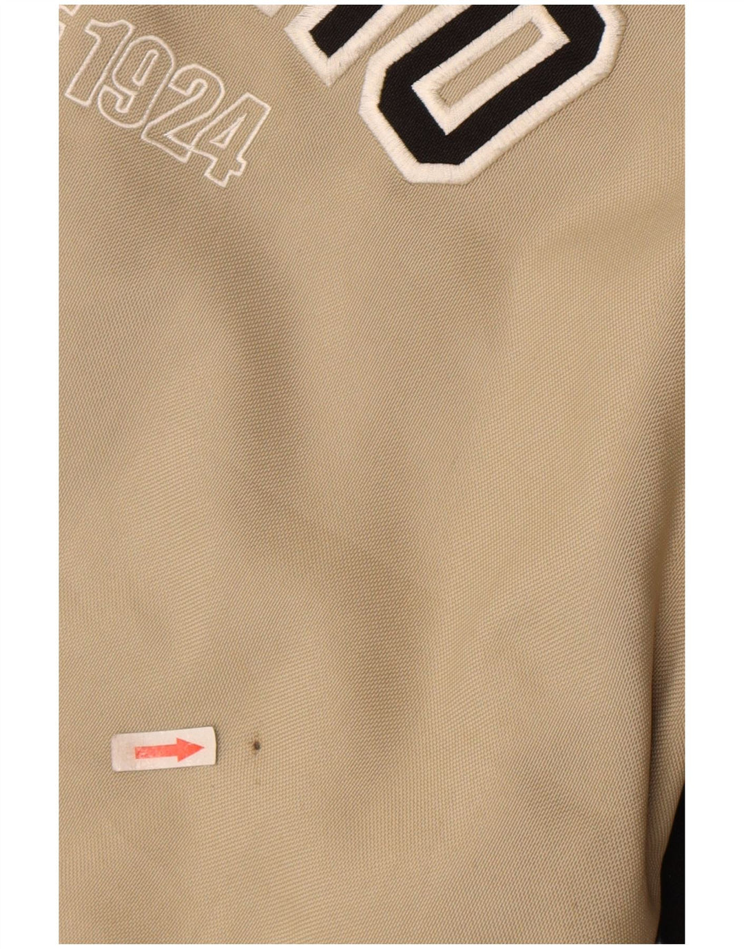 Umbro Womens Windbreaker Jacket UK 44 2XL Beige Colourblock Nylon