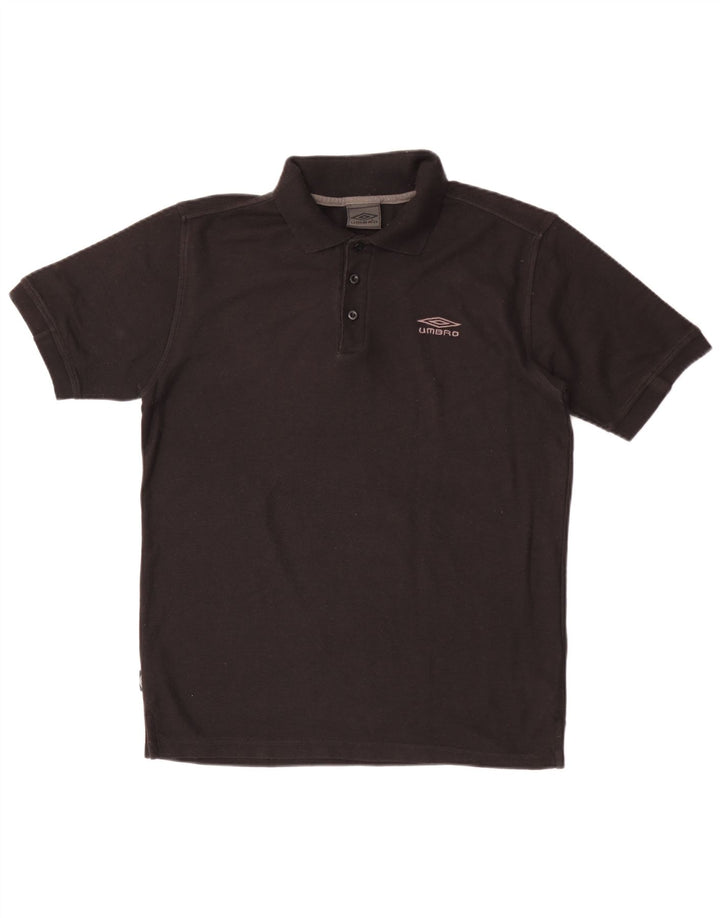 UMBRO Mens Polo Shirt Medium Black