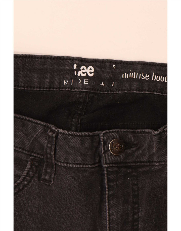 Lee Womens Riders Mid Rise Bootcut Jeans W32 L31 Grey