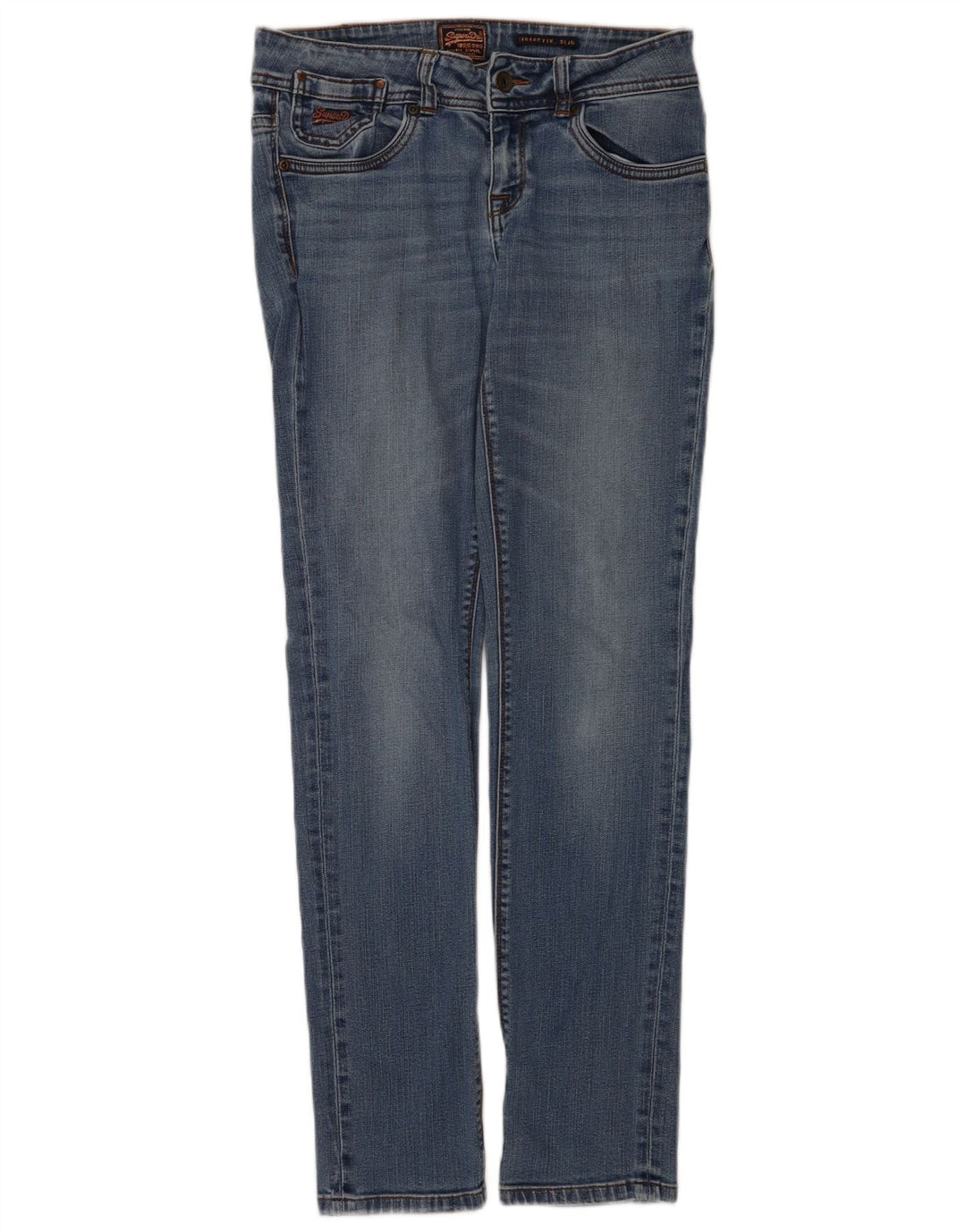 Superdry Womens Cigarette Slim Jeans W30 L32 Blue