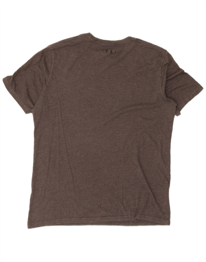 Under Armour Mens Graphic T-Shirt Top Medium Grey