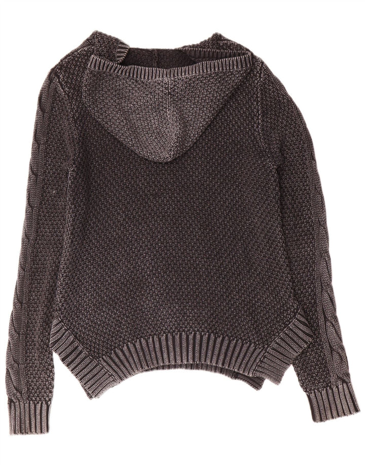 Rip Curl Mens Hooded Jumper Sweater Medium Grey Cotton
