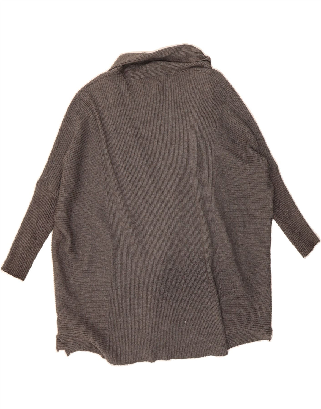 ZARA Womens Oversized Batwing Open Cardigan Sweater UK 10 Small Grey Vintage Zara and Second-Hand Zara from Messina Hembry 