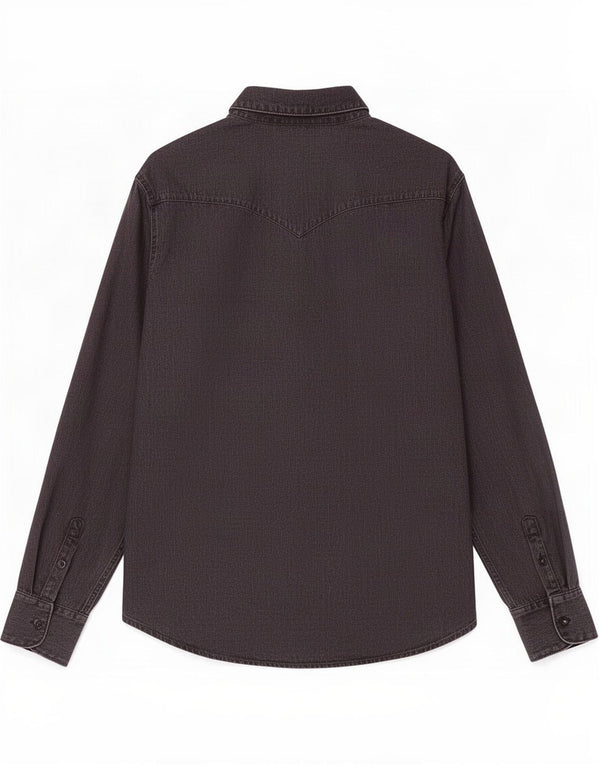 Levi's Mens Shirt Medium Black Cotton