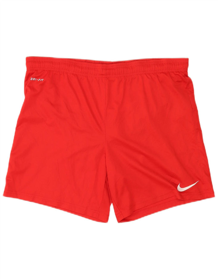 Nike Mens Dri Fit Sport Shorts Medium  Red Polyester