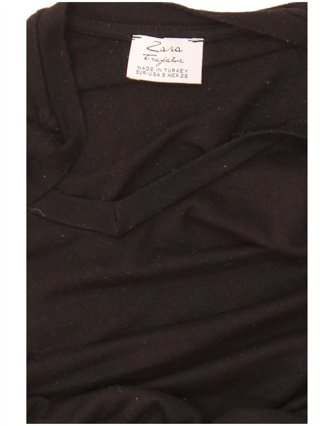 Zara Womens Trafaluc A-Line Dress Small Black