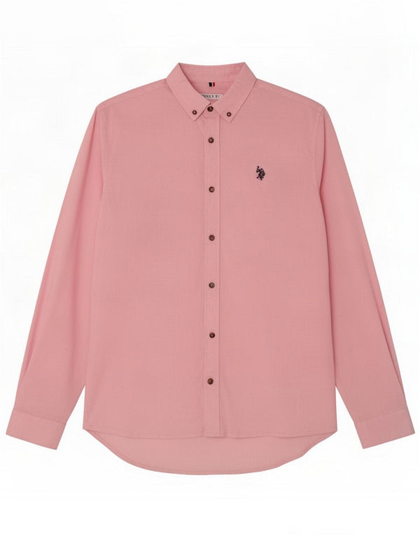 U.S. Polo Assn. Mens Shirt Large Pink