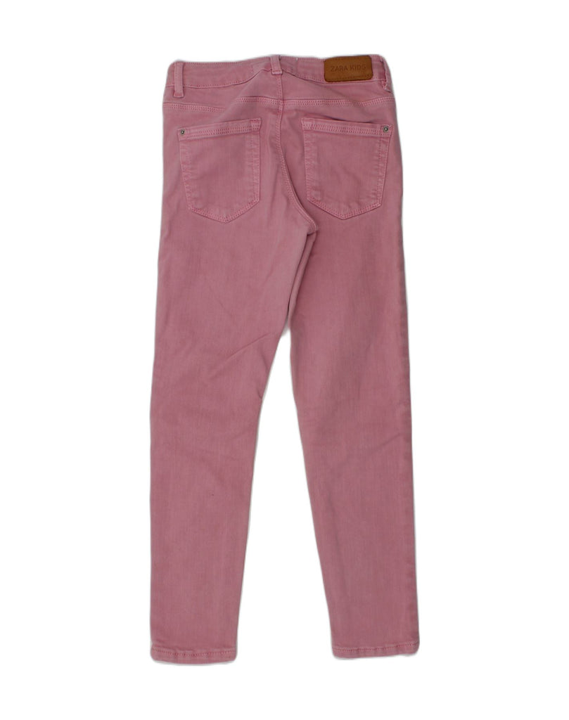 ZARA Girls Skinny Jeans 6-7 Years W22 L20  Pink | Vintage Zara | Thrift | Second-Hand Zara | Used Clothing | Messina Hembry 