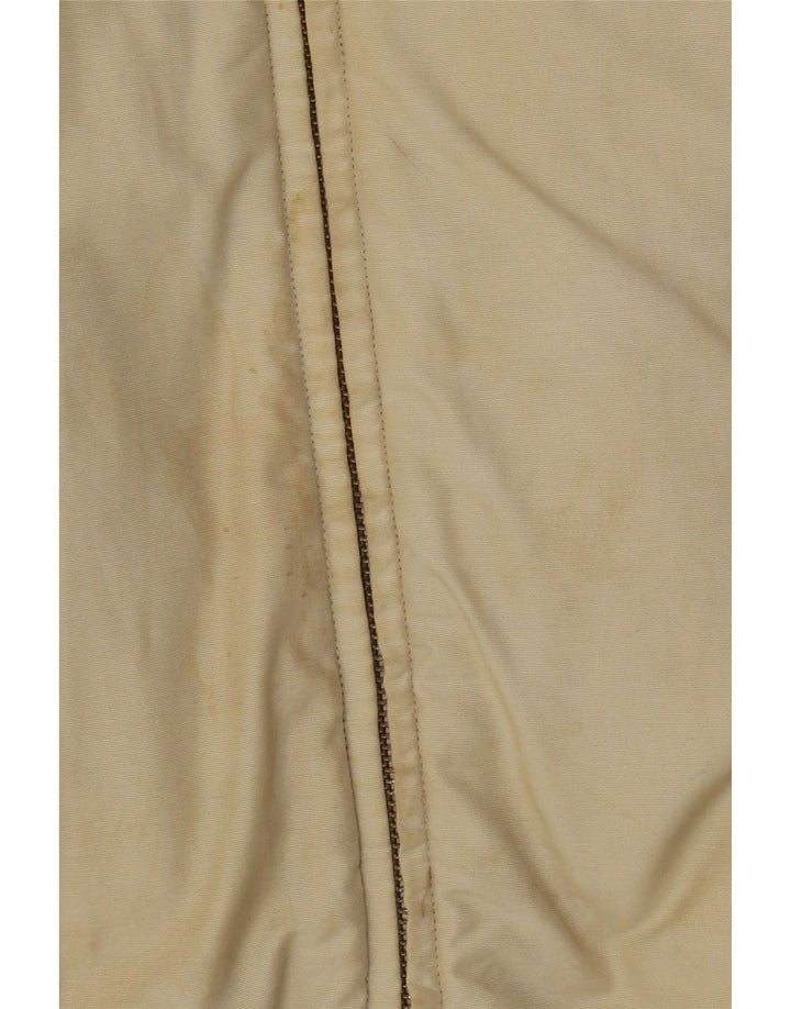 Woolrich Womens Padded Jacket UK 14 Medium Beige Cotton