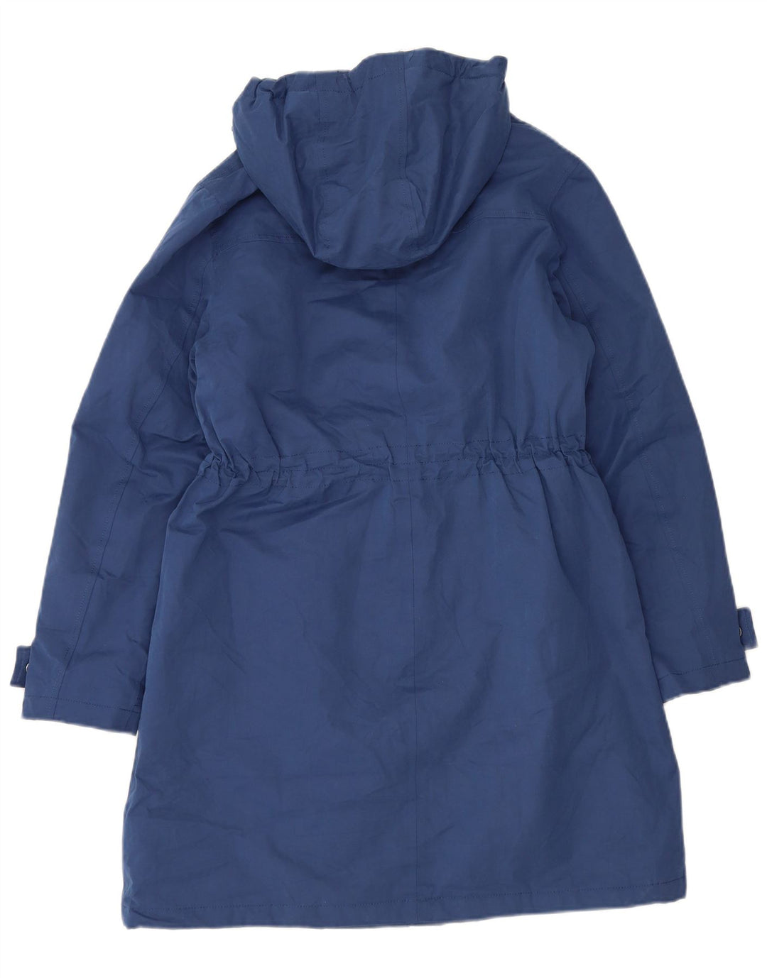 Hobbs Womens Hooded Regular Fit Windbreaker Coat UK 12 Medium Blue